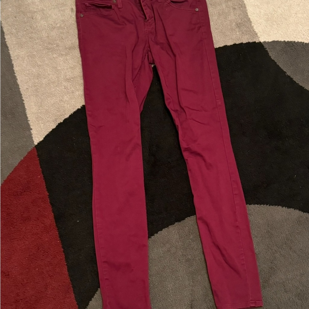 Arizona Red Skinny Jeans